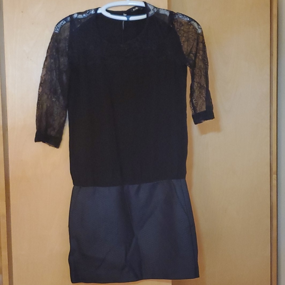 Maje black dress